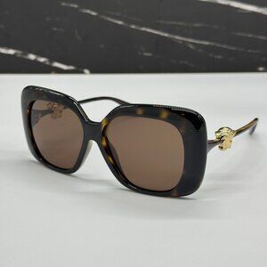 NEW VERSACE VE4499U 108/73 HAVANA WOMEN SUNGLASSES MOD 4499U 108/73